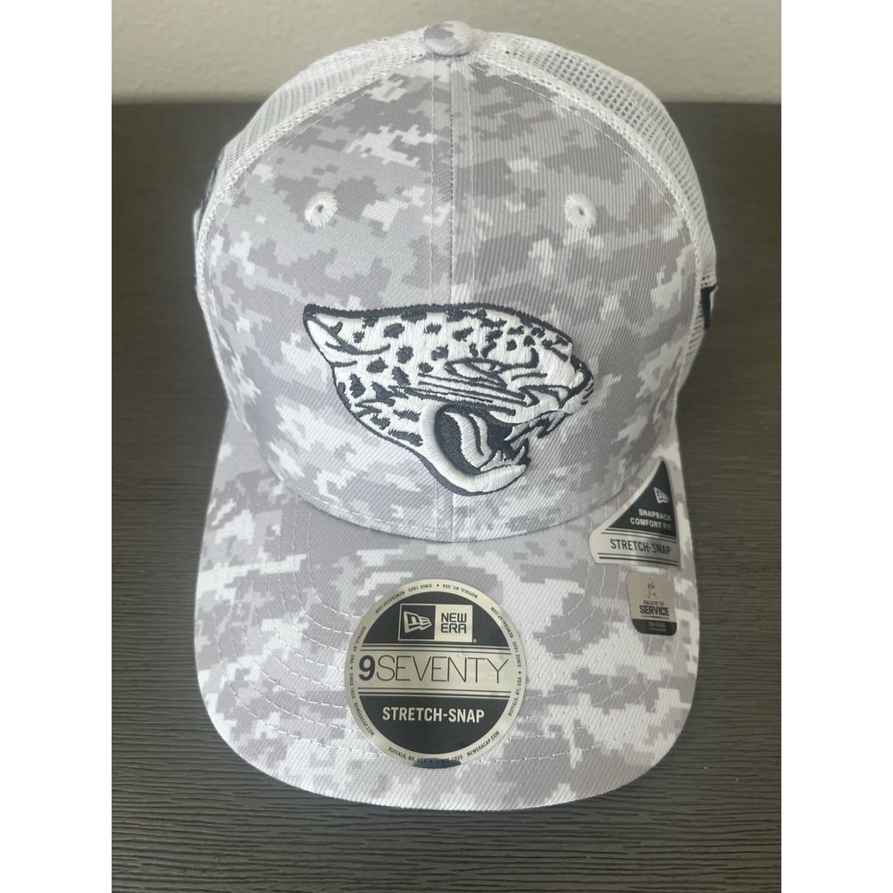 Jacksonville Jaguars New Era Men's 2024 Salute Service 9Seventy Snapback Hat NWT